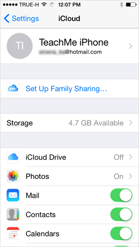 iCloud