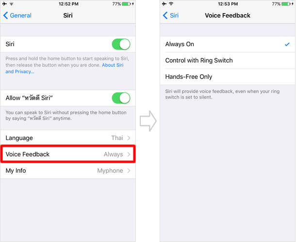 voice response