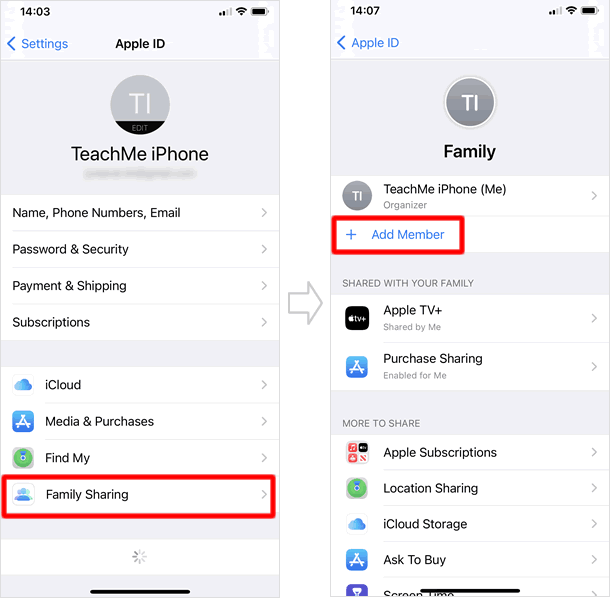 Family Sharing - วิธีสร้าง Apple Id สำหรับเด็ก - Teachme Iphone