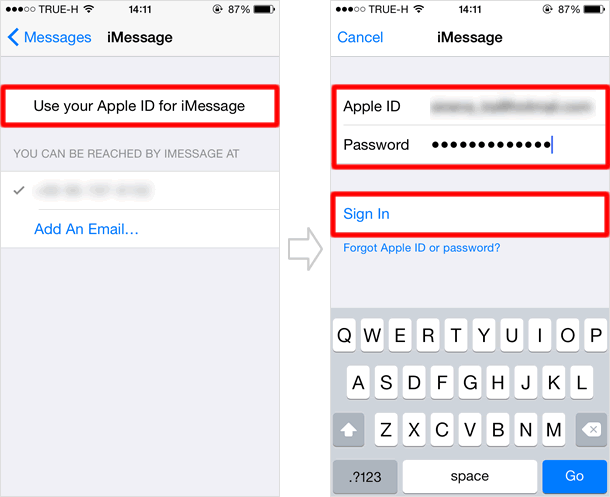 login apple id